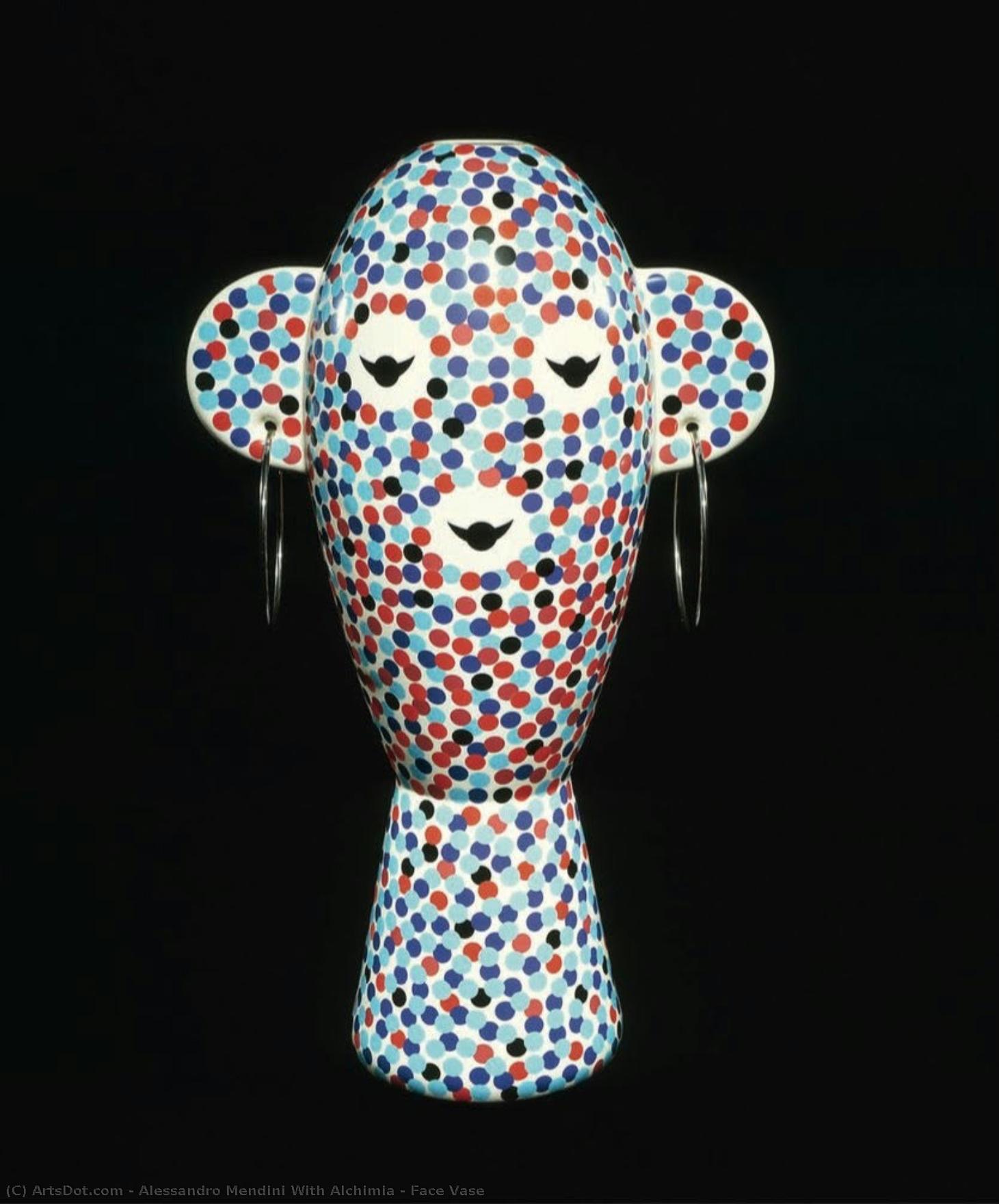 Face Vase — Alessandro Mendini With Alchimia