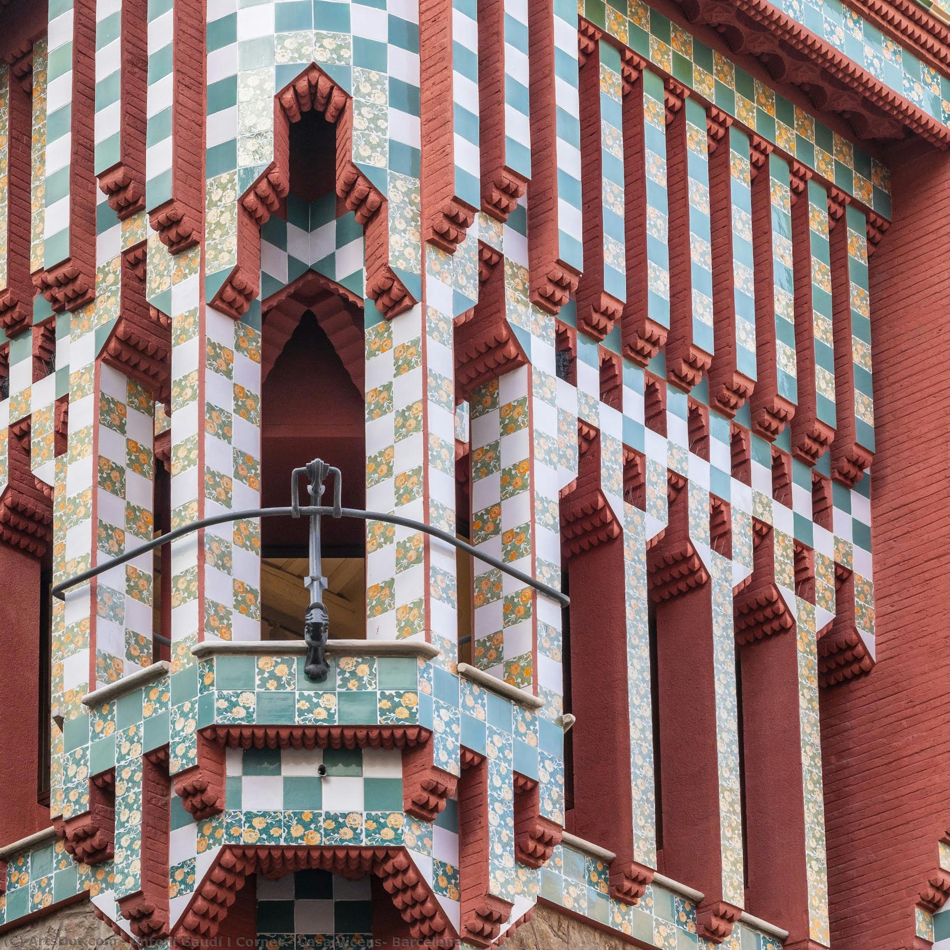 Casa Vicens, Barcelona — Antoni Gaudí I Cornet