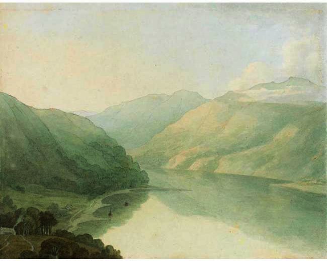 View Of Loch Long From A Hill Near Arrochar, Scotland — John White Abbott