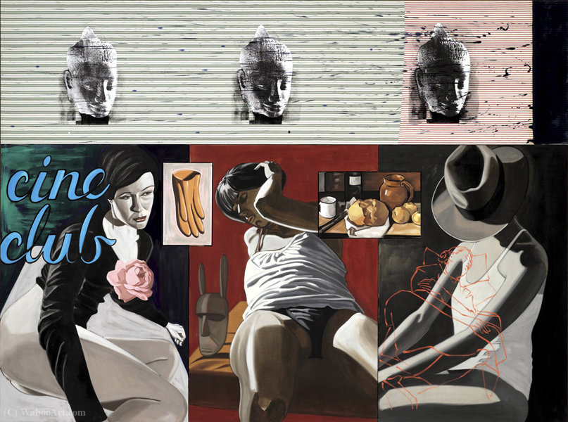 With All Due Respect Sir - We Need Modesty Blaise — David Salle