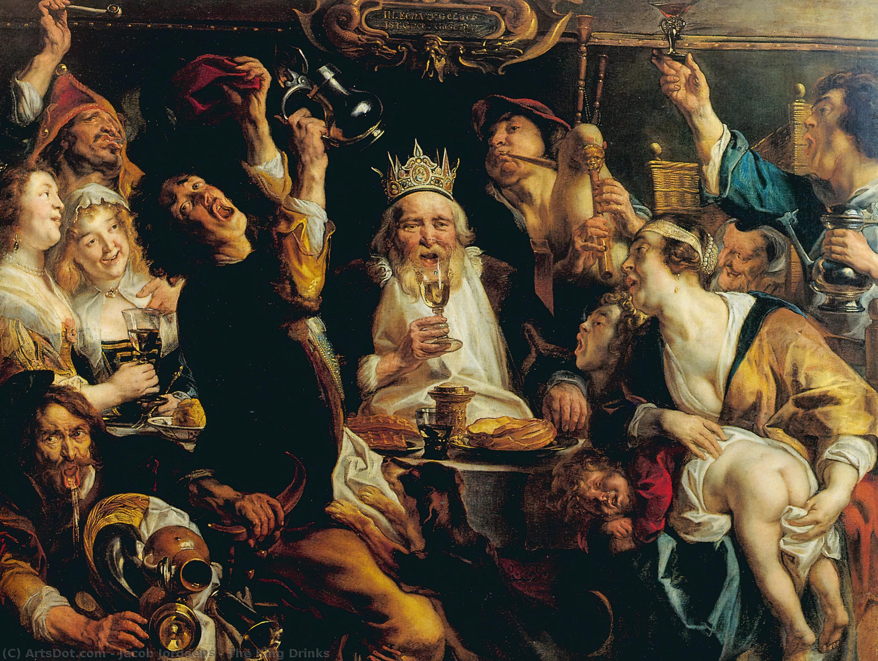 The King Drinks — Якоб Йордаенс