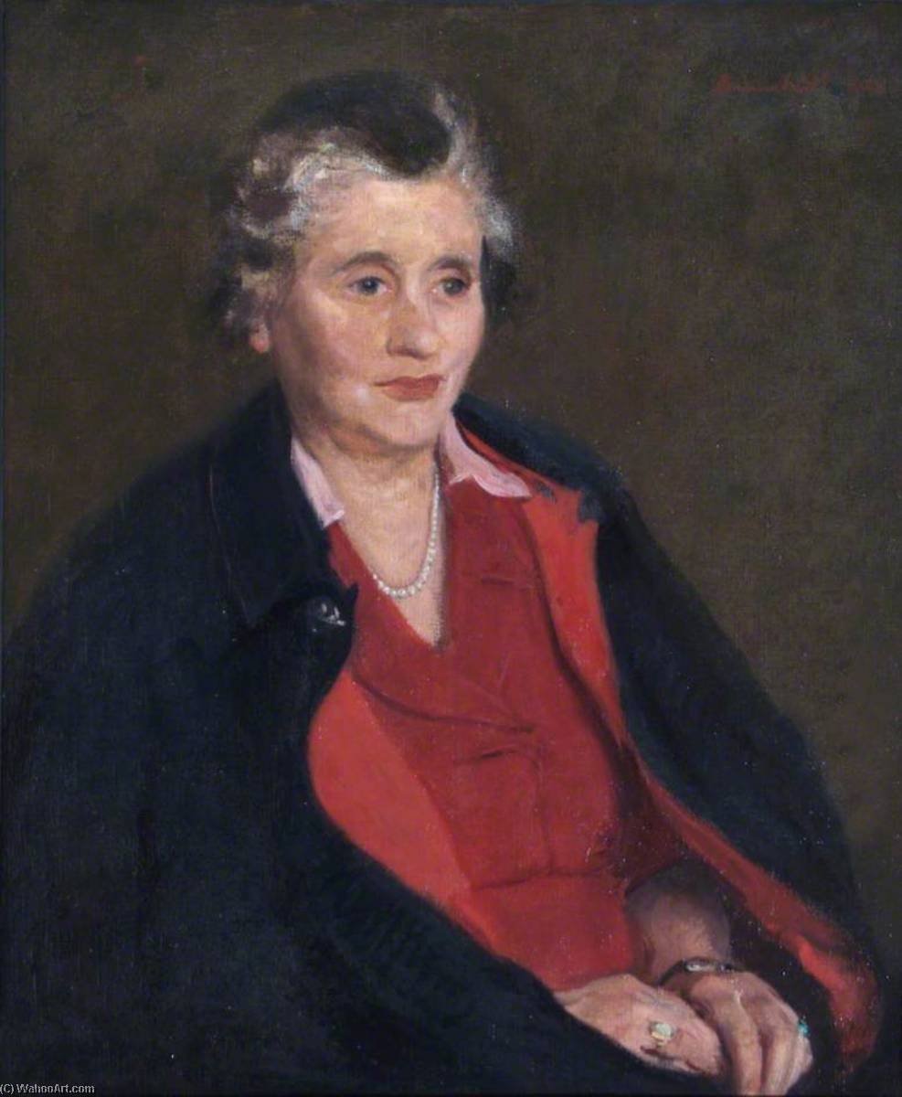 Miss Dorothy Counsell (1887–1978), Principal Of Whitelands College — Reginald Grange Brundrit
