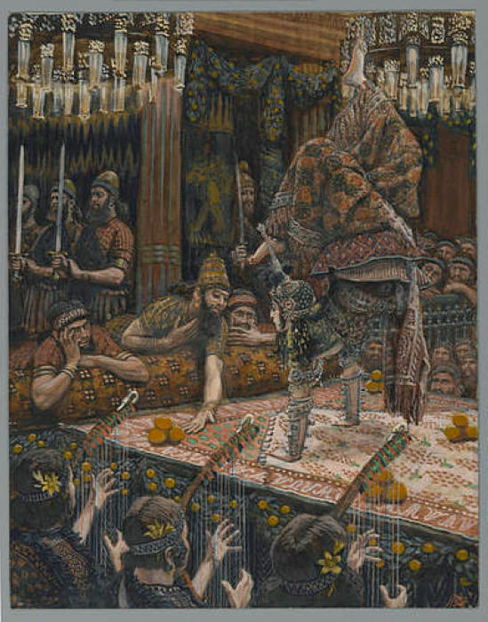 The Daughter Of Herodias Dancing — Jacques Joseph Tissot