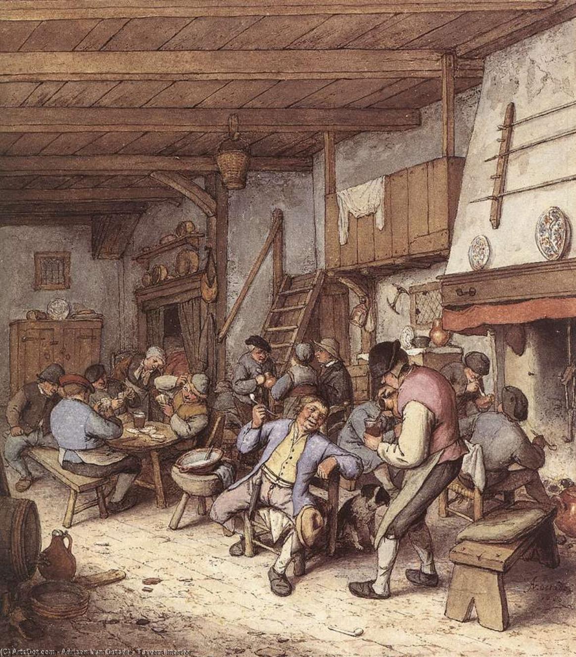 Tavern Interior — Adriaen Van Ostade