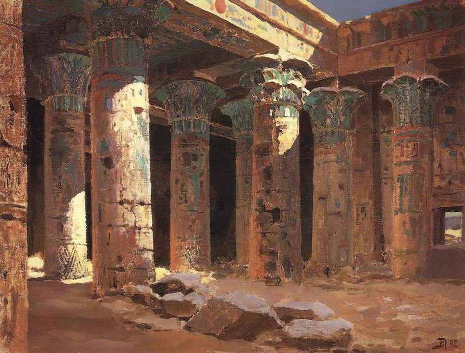 The Temple Of Isis On Philae Island — Vasily Dmitrievich Polenov