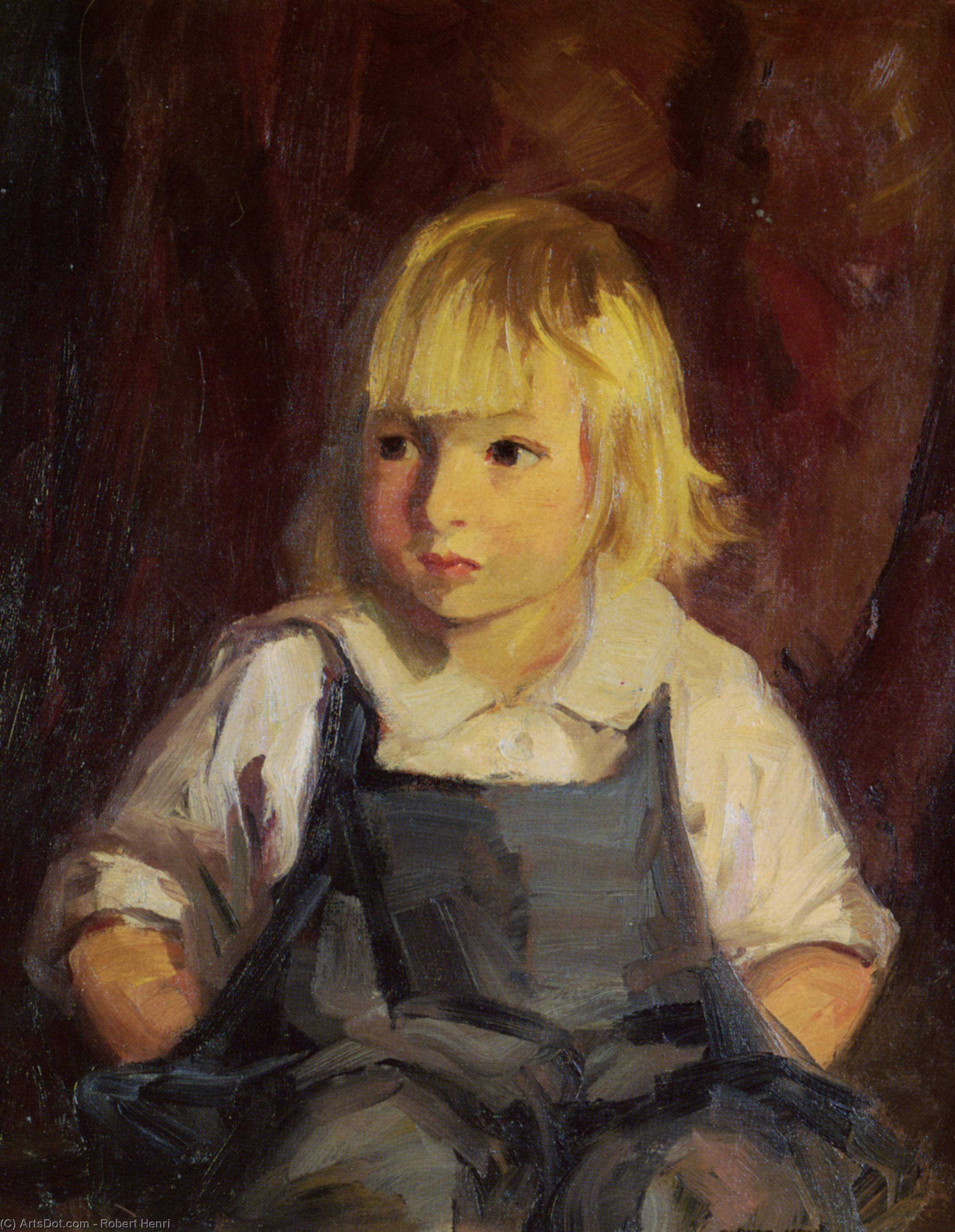 Boy In Blue Overalls — ロバート・ヘンリー