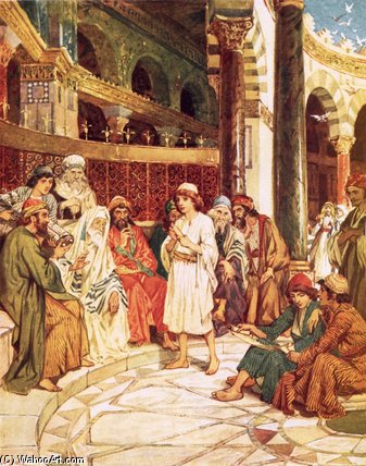 Christ Speaking With The Doctors In The Temple — Виљем Браси Хоул