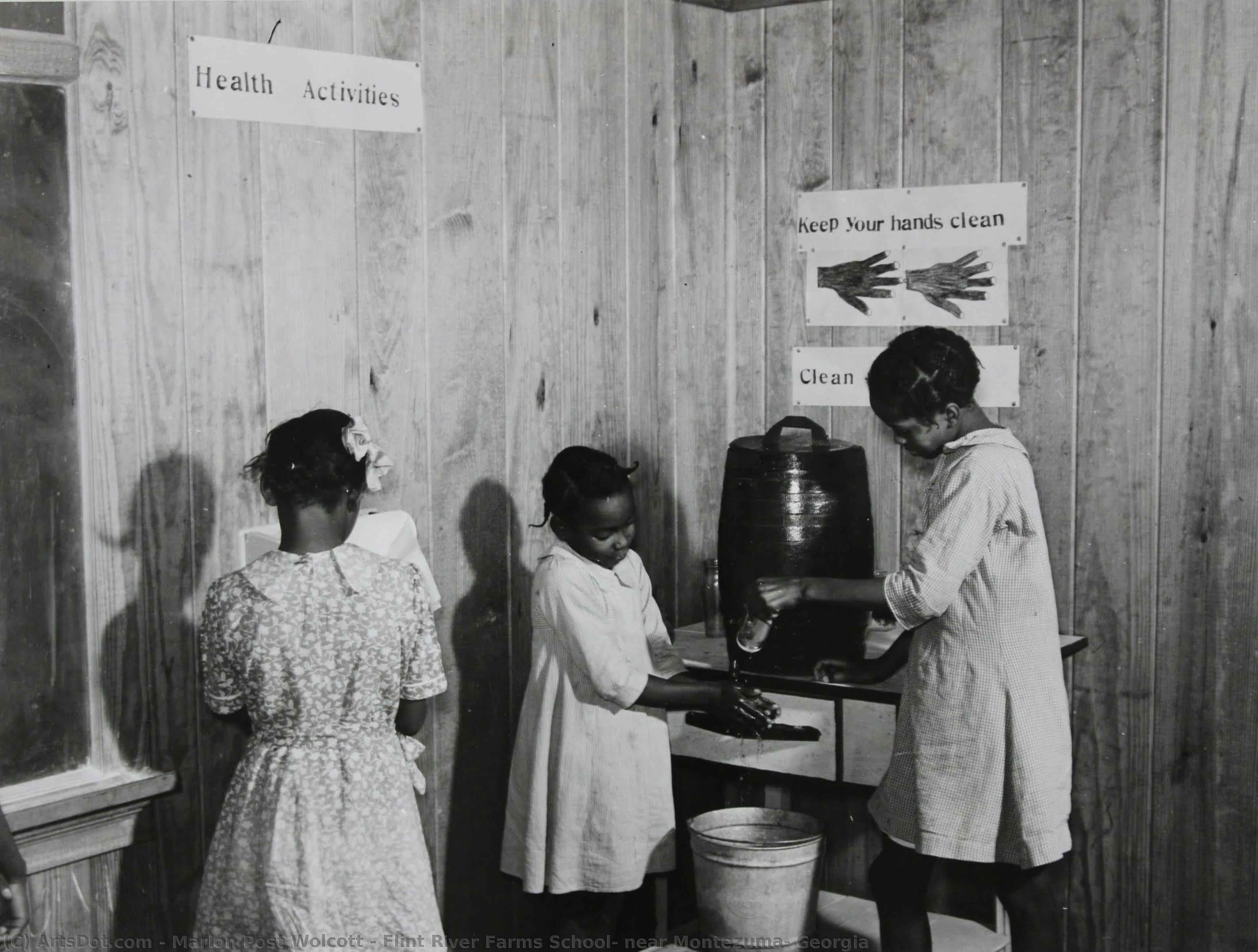Flint River Farms School, Near Montezuma, Georgia — Marion Post Wolcott