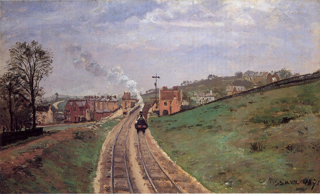 Lordship Lane Station, Dulwich — Camille Pissarro