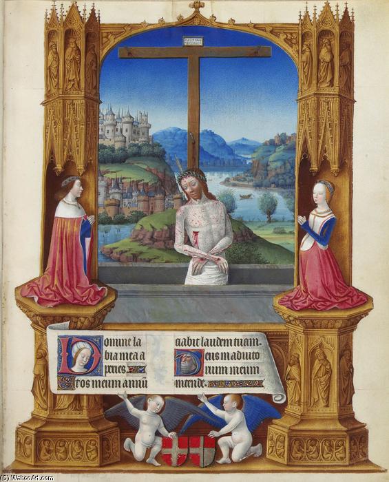The Man Of Sorrows — Limbourg Brothers