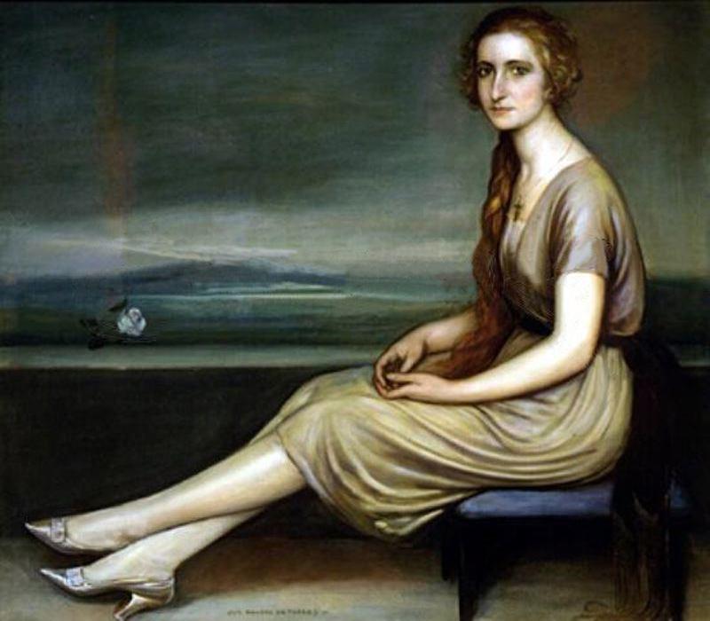 La Niña De La Trenza — Córdoba Julio Romero De Torres
