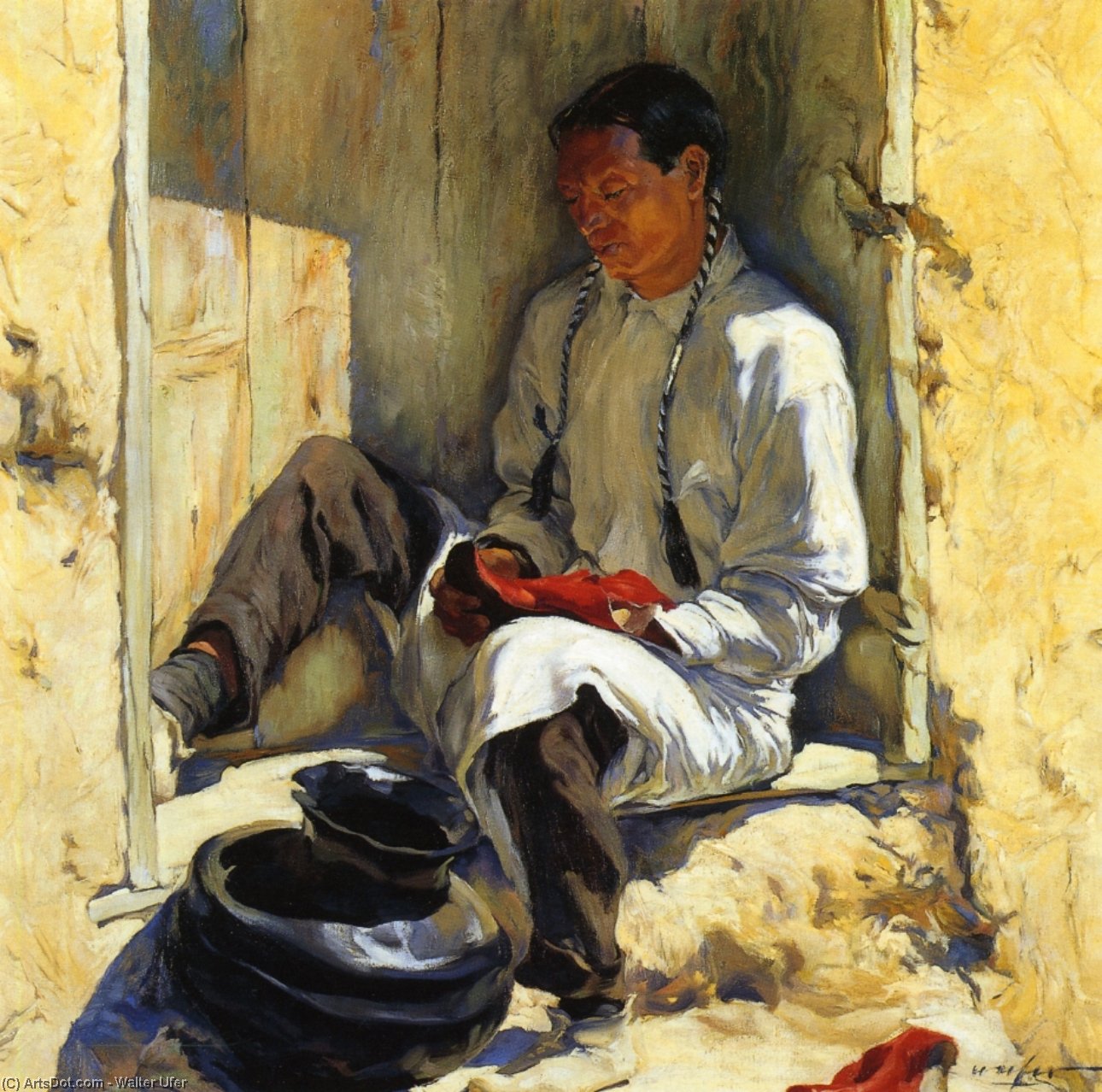 The Red Moccasins — Вальтер Уфер