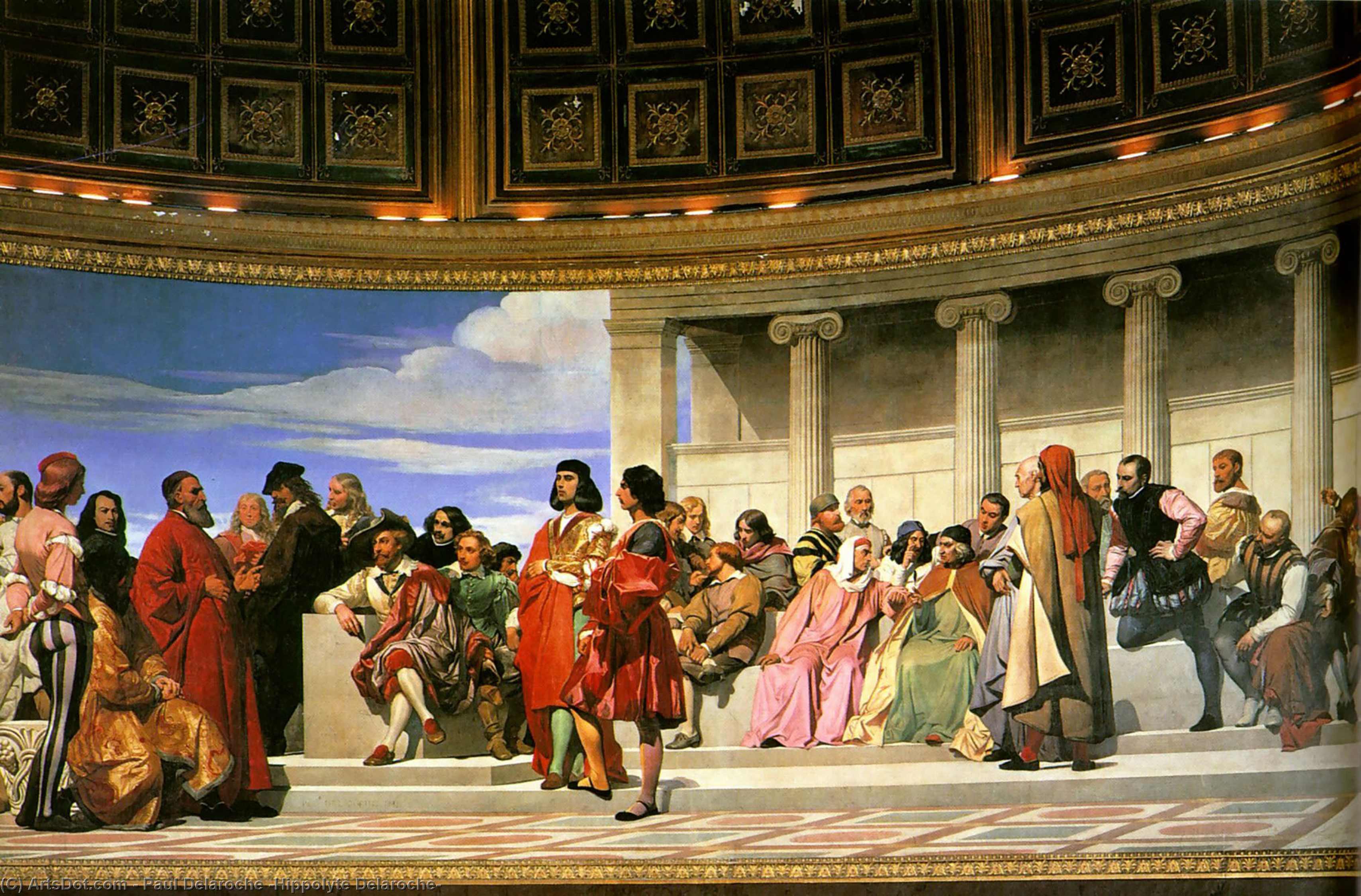 Hemicycle Of The Ecole Des Beaux-arts 1 — Hippolyte-paul Delaroche