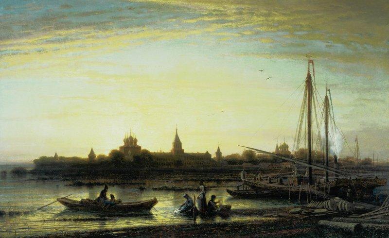 The Ipatiev Monastery Near Kostroma — Alexei Petrovich Bogoliubov