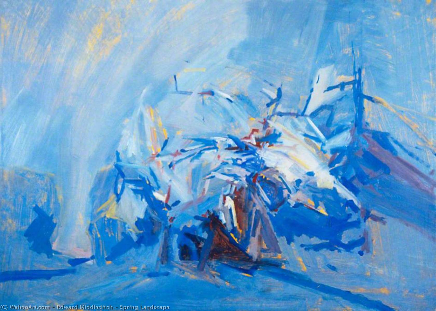 Spring Landscape — Edward Middleditch