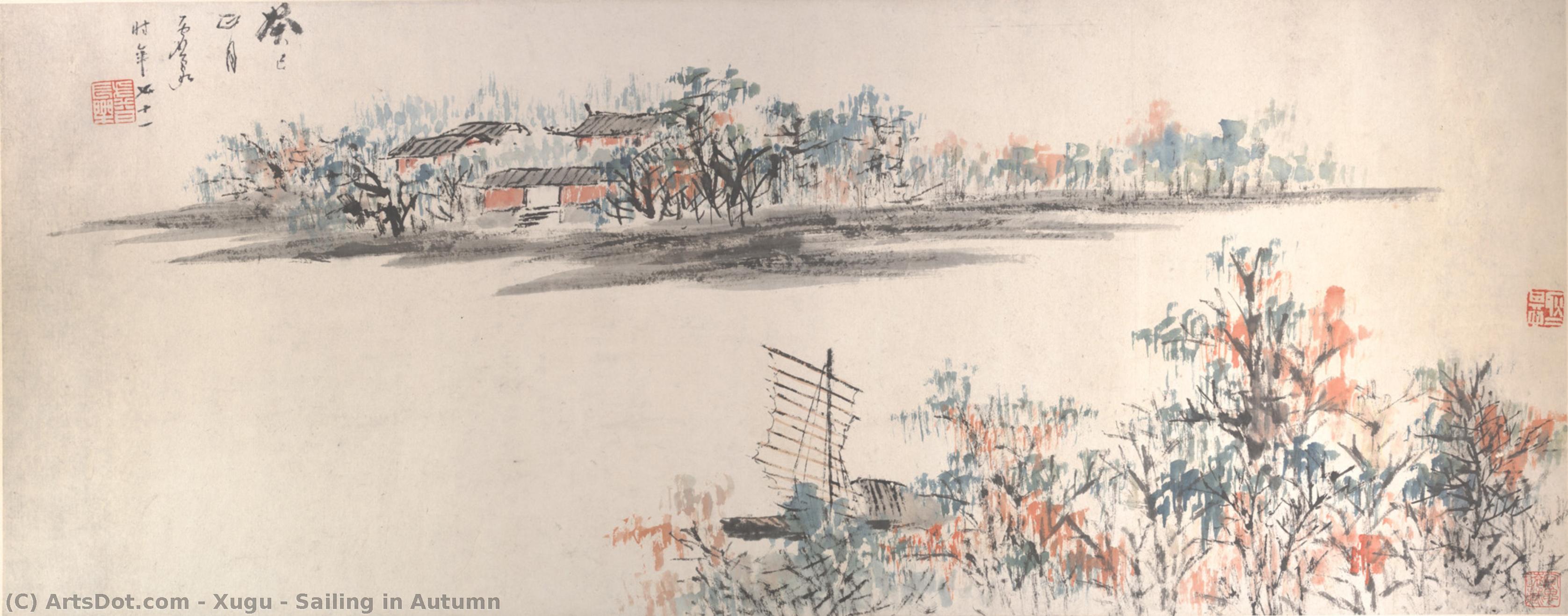 Sailing In Autumn — Zhu Huairen