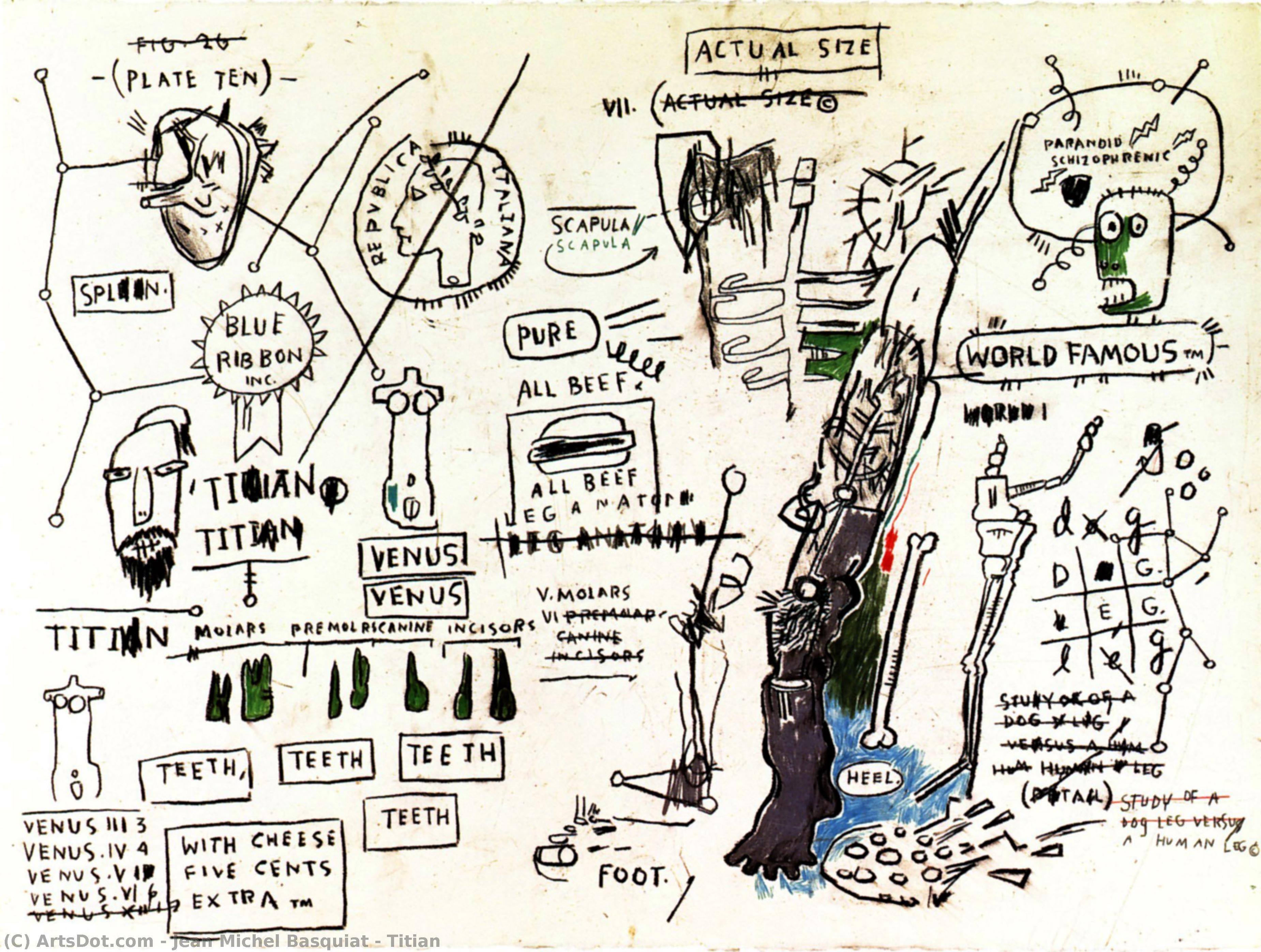 Titian — Jean Michel Basquiat