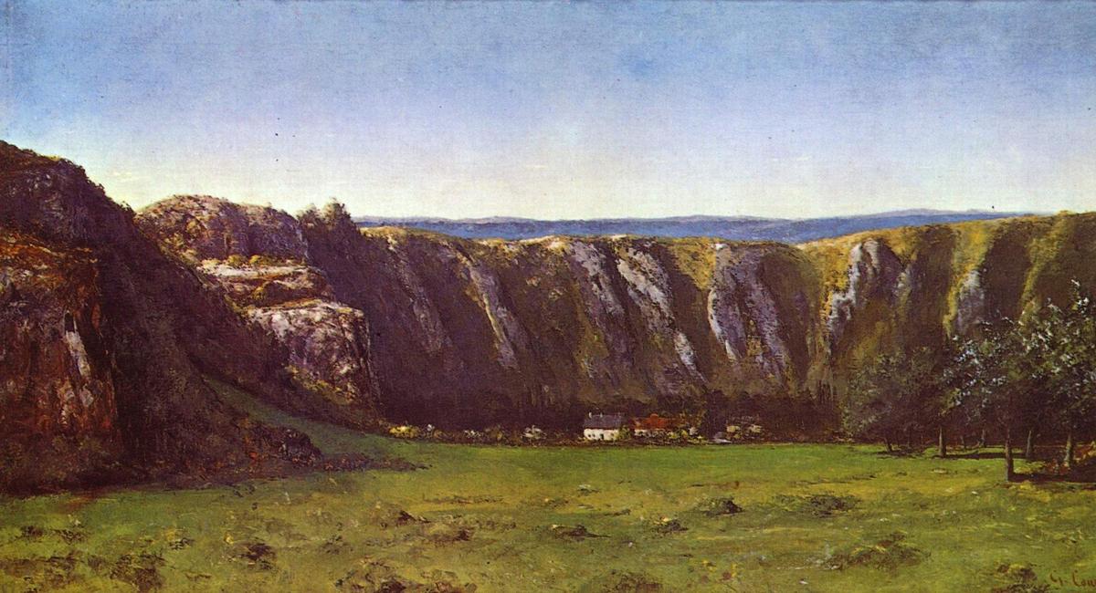Rocky Landscape Near Flagey — Gustav Кјорбе