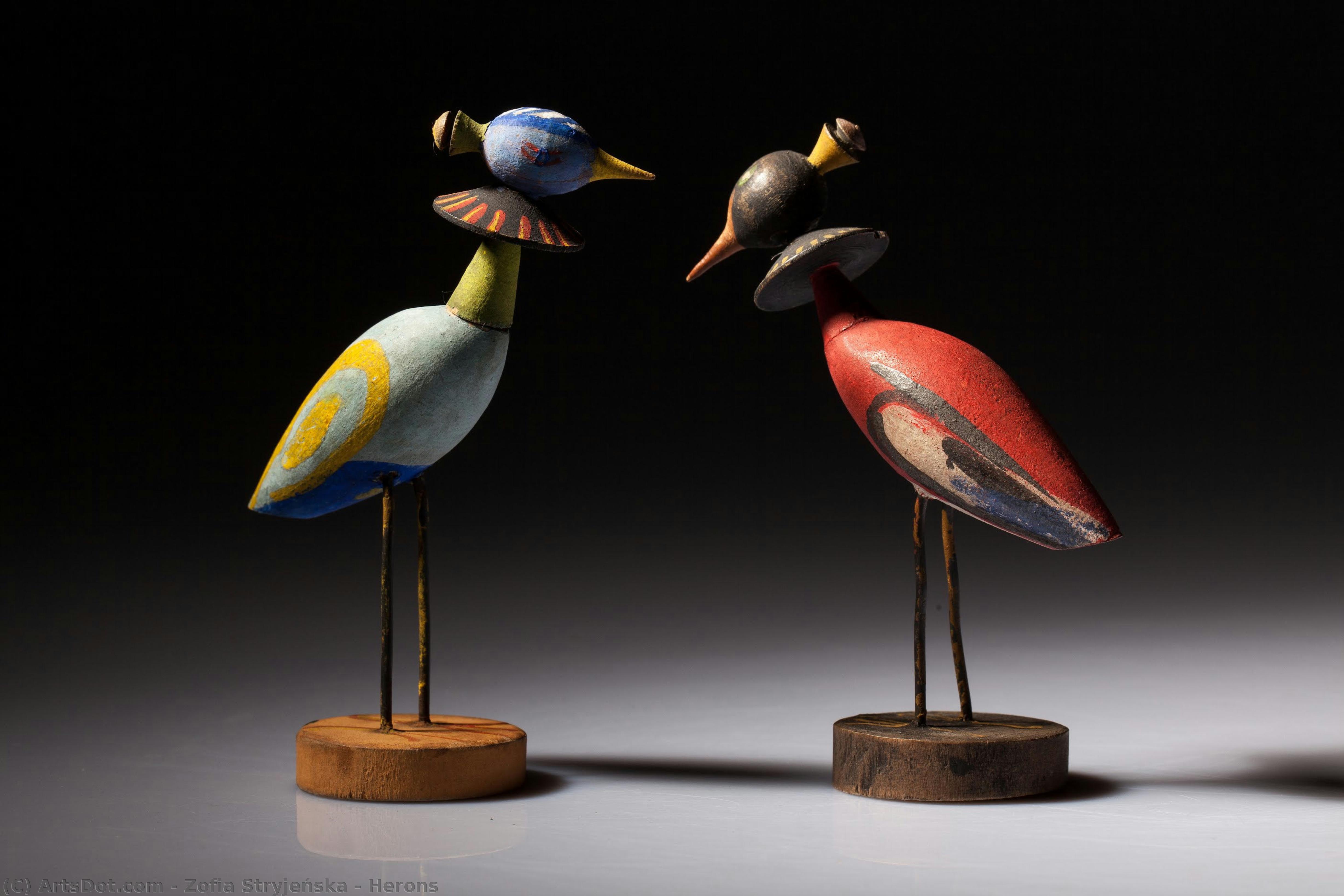 Herons — Zofia Stryjeńska