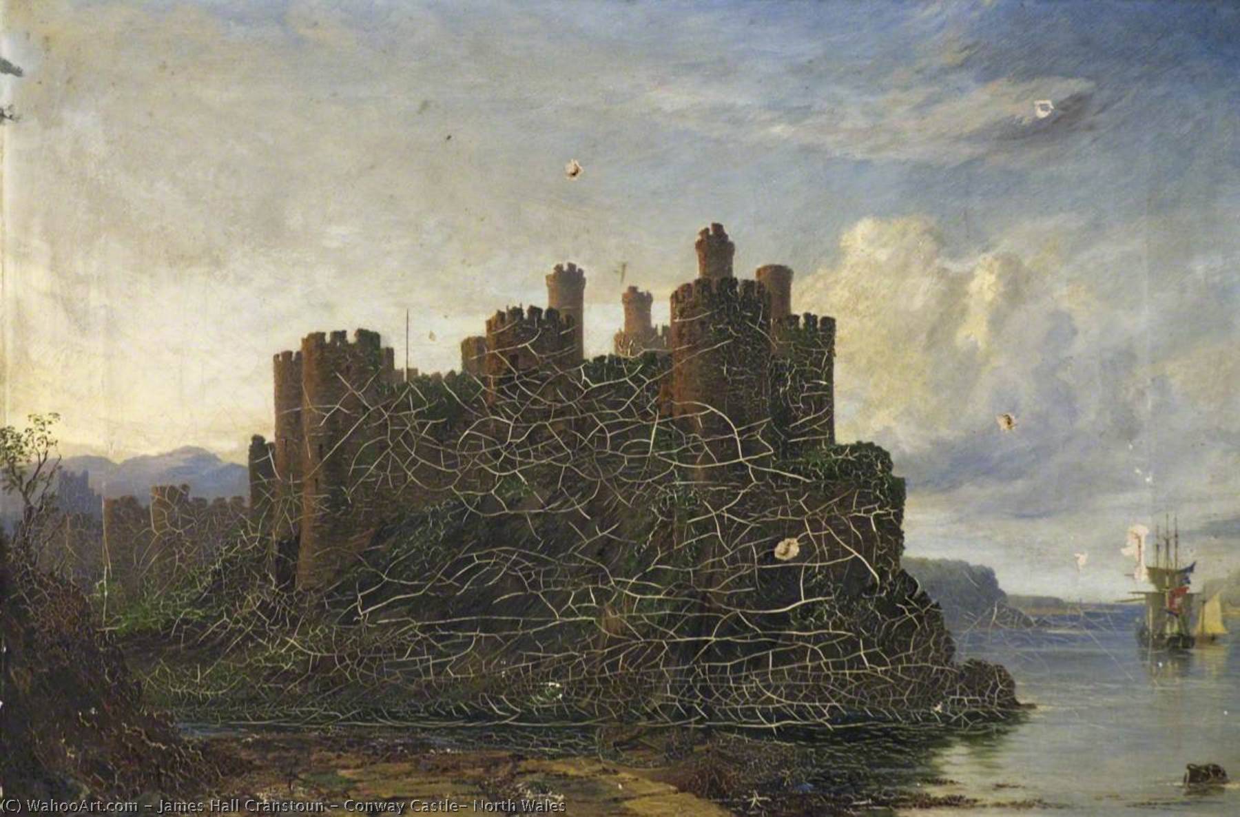 Conway Castle, North Wales — James Hall Cranstoun