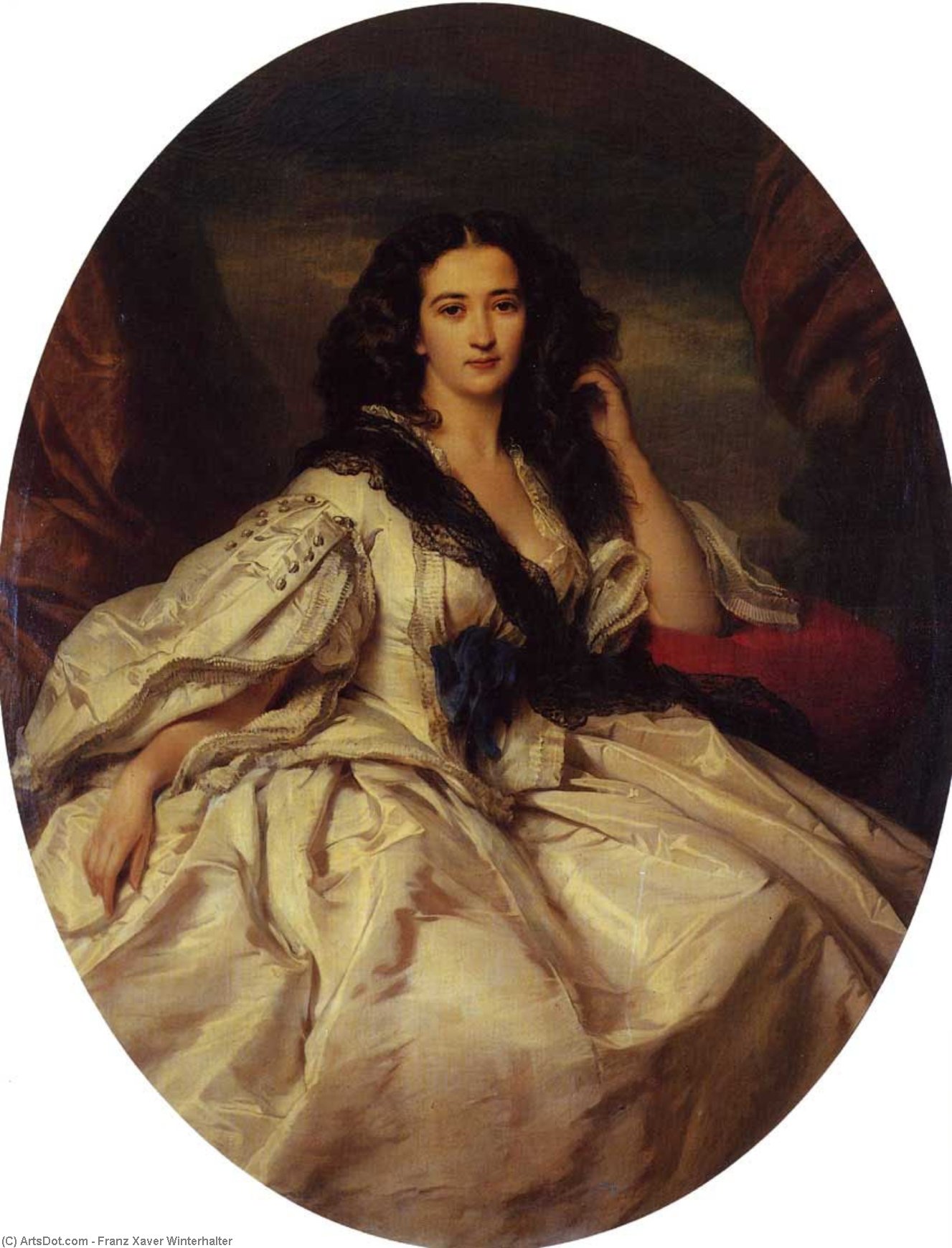 Wienczyslawa Barczewska, Madame De Jurjewicz — Franz Xaver Winterhalter