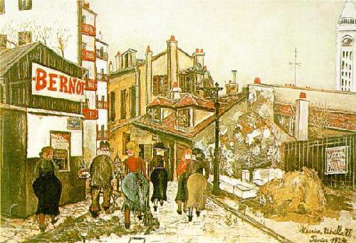 The Bernot's House — Maurice Utrillo
