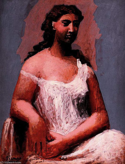 Frau Im Hemd — Pablo Picasso