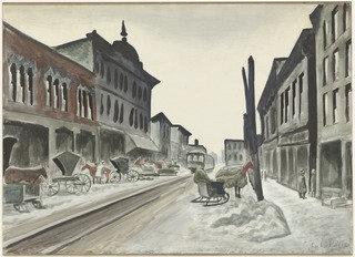 The Interurban Line — Charles Burchfield