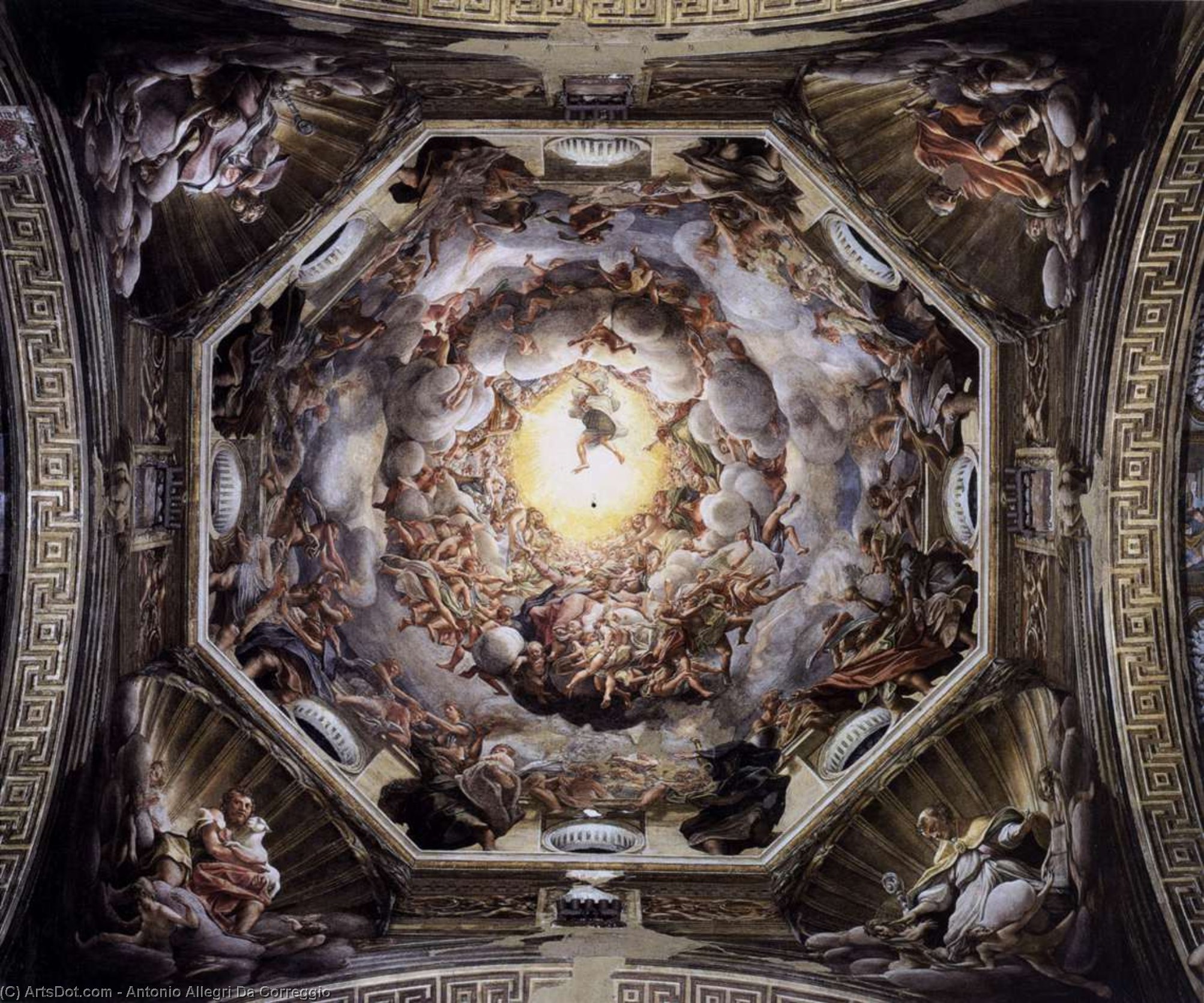 Assumption Of The Virgin — Antonio Allegri Da Correggio