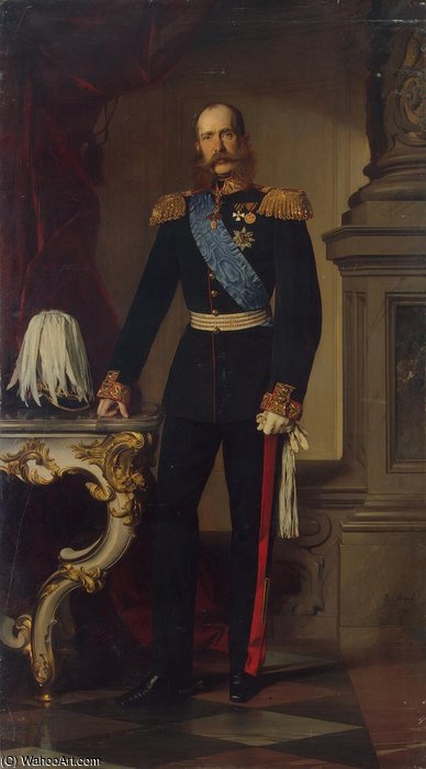 Portrait Of Franz Josef I. — Baron Heinrich Von Angeli