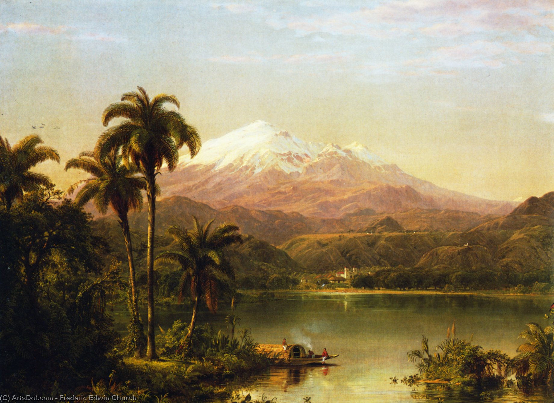 Tamaca Palms — Frederic Edwin Church