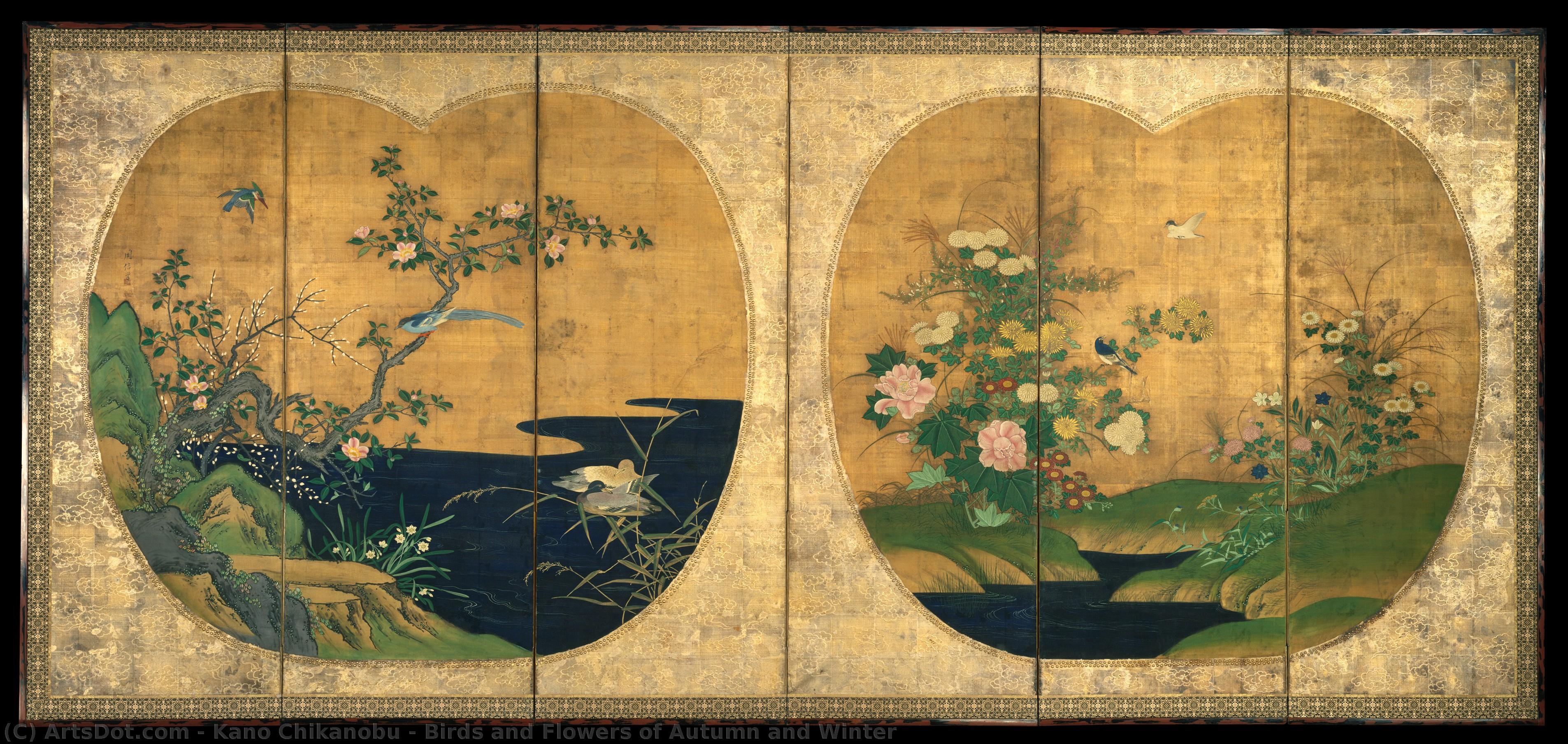 Birds And Flowers Of Autumn And Winter — Hashimoto Tadayoshi