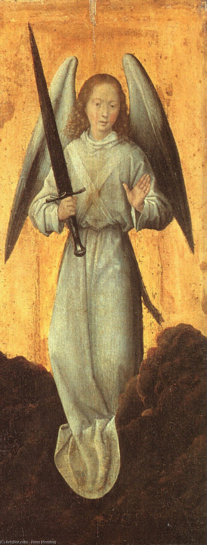 The Archangel Michael — Ханс Мемлинг