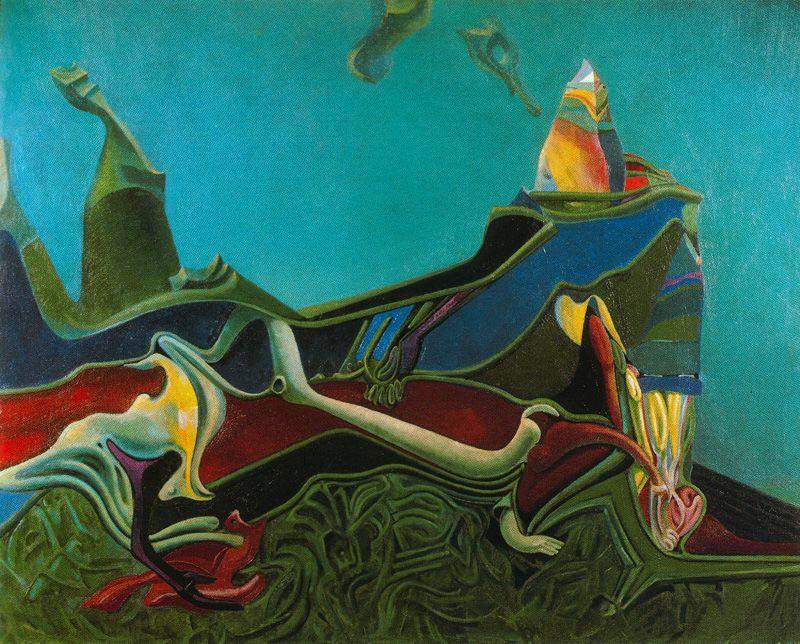 Landscape With Wheatgerm — Макс Эрнст
