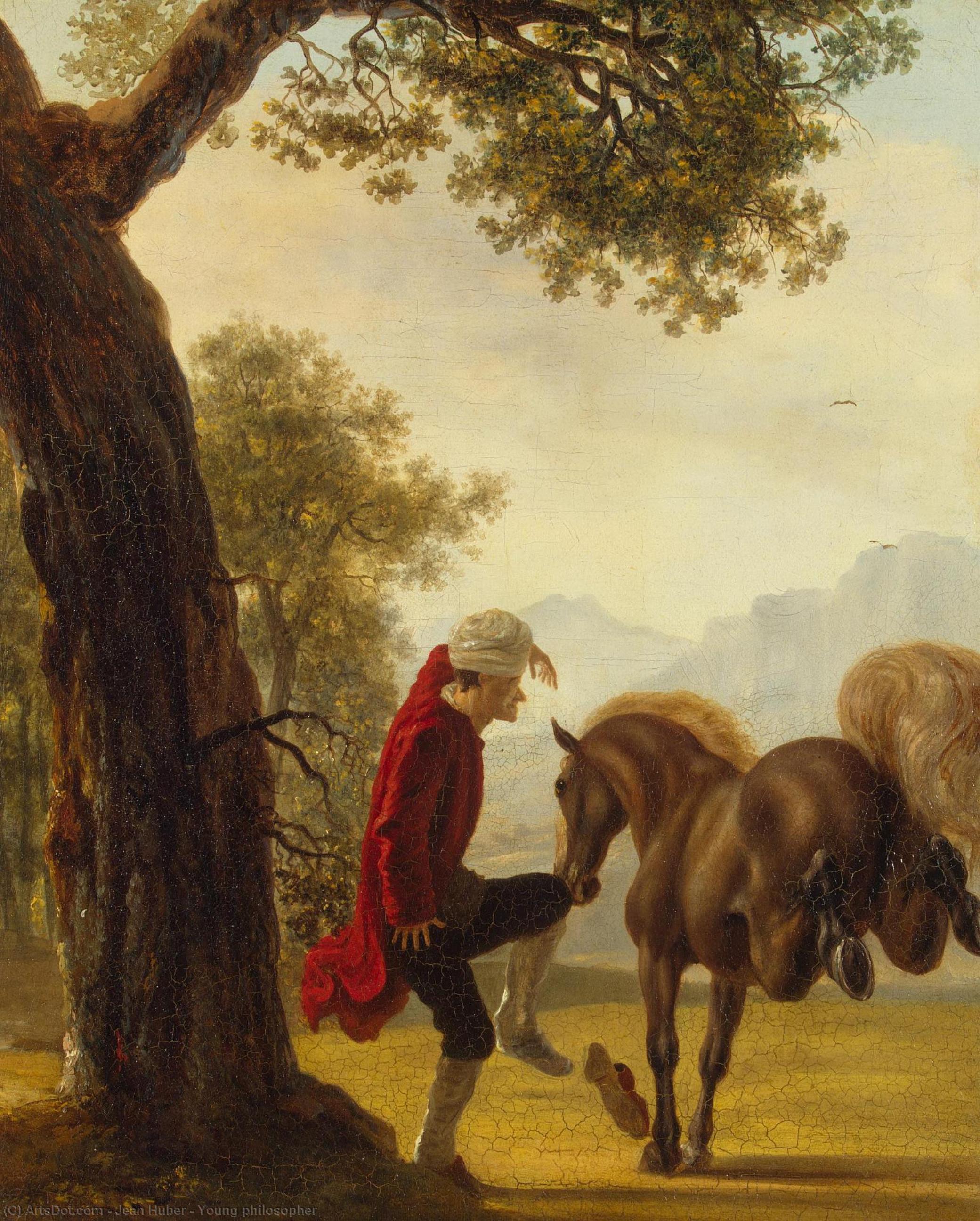 Young Philosopher — Jean Huber