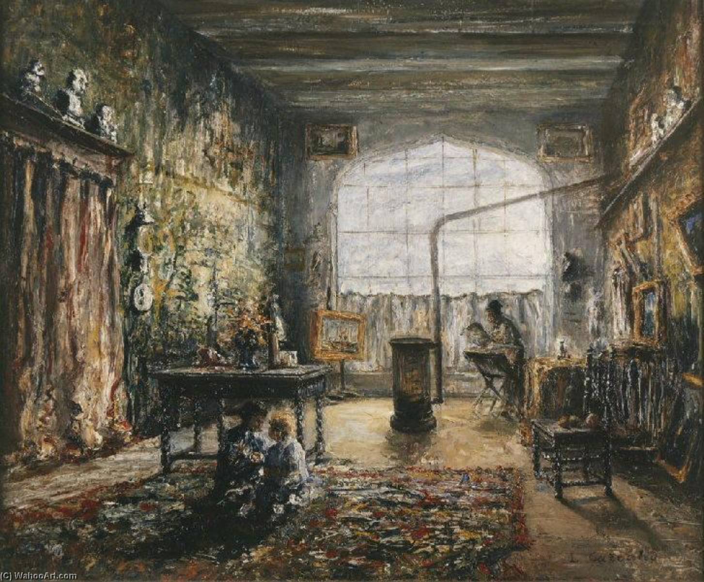 L'atelier Du Château De Richoud — Carrand Louis Hilaire