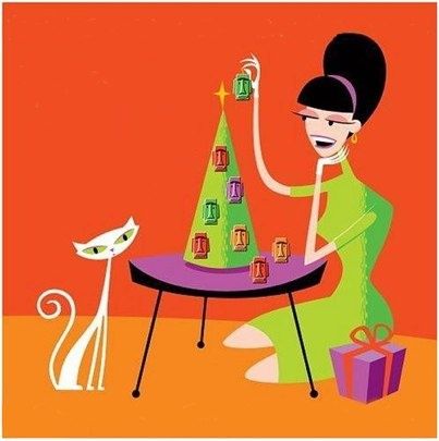 Tree Topper — Josh Agle (shag)