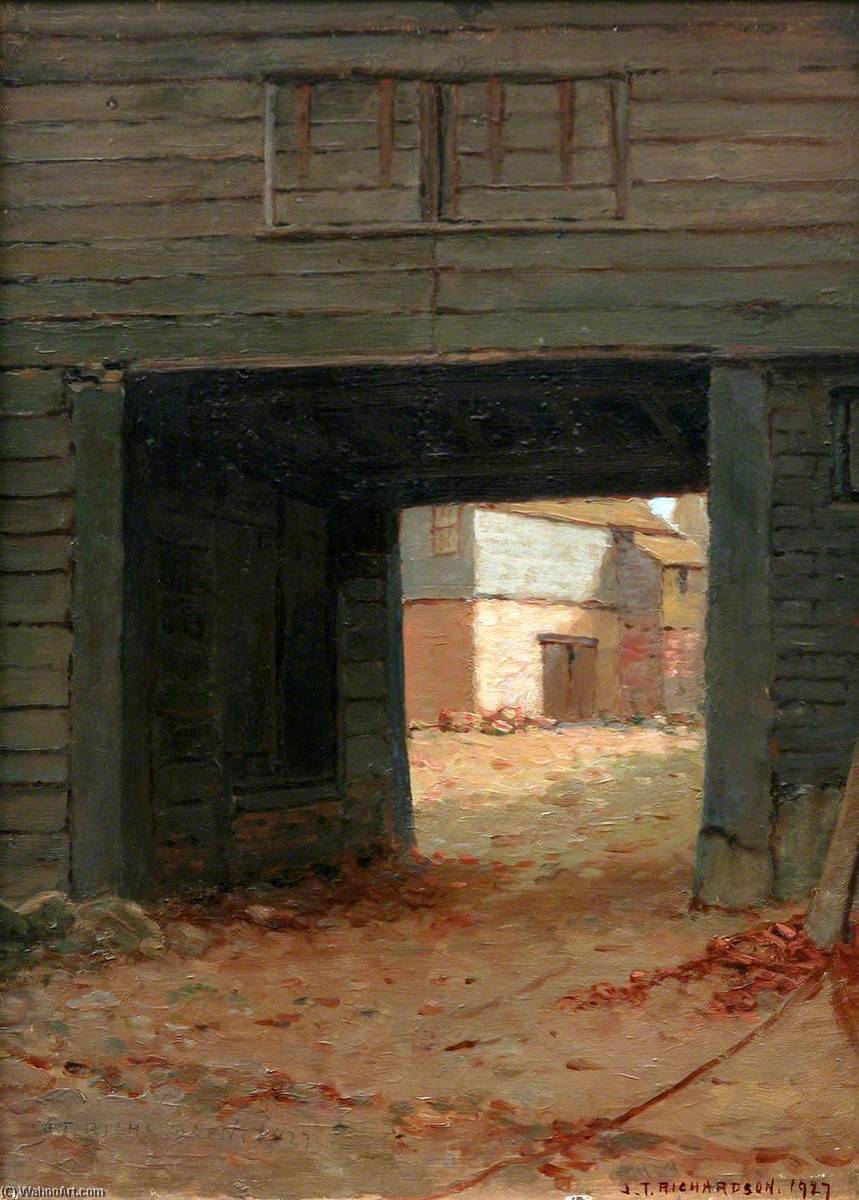 The Manor Yard, The Bar, Falmouth — John Thomas Richardson