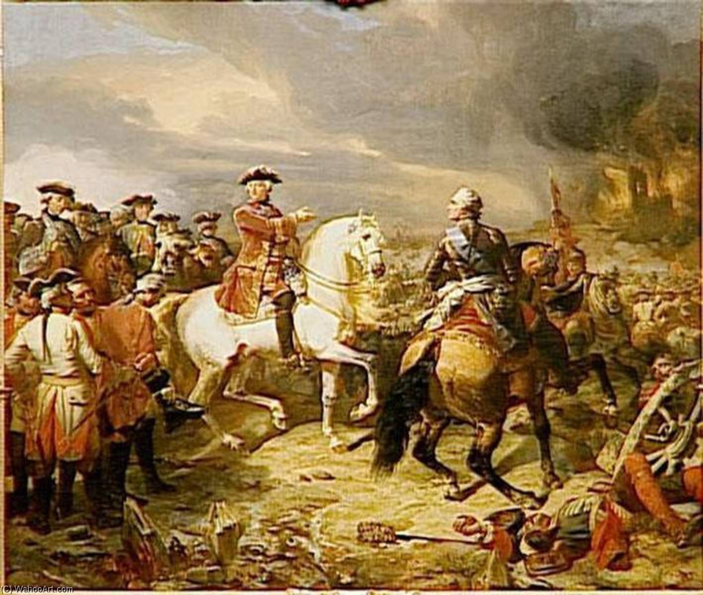 Bataille De Lawfeld.2 Juillet 1747 — Couder Auguste