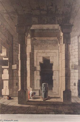 Ruins Of The Palace, Madura, Part Of The Interior Of An Hindoo Temple,at Deo, In Bahar, Interior Of The Temple Of Mandeswara Near Chaynpore, Bahar, Das Avatara — Thomas And William Daniell
