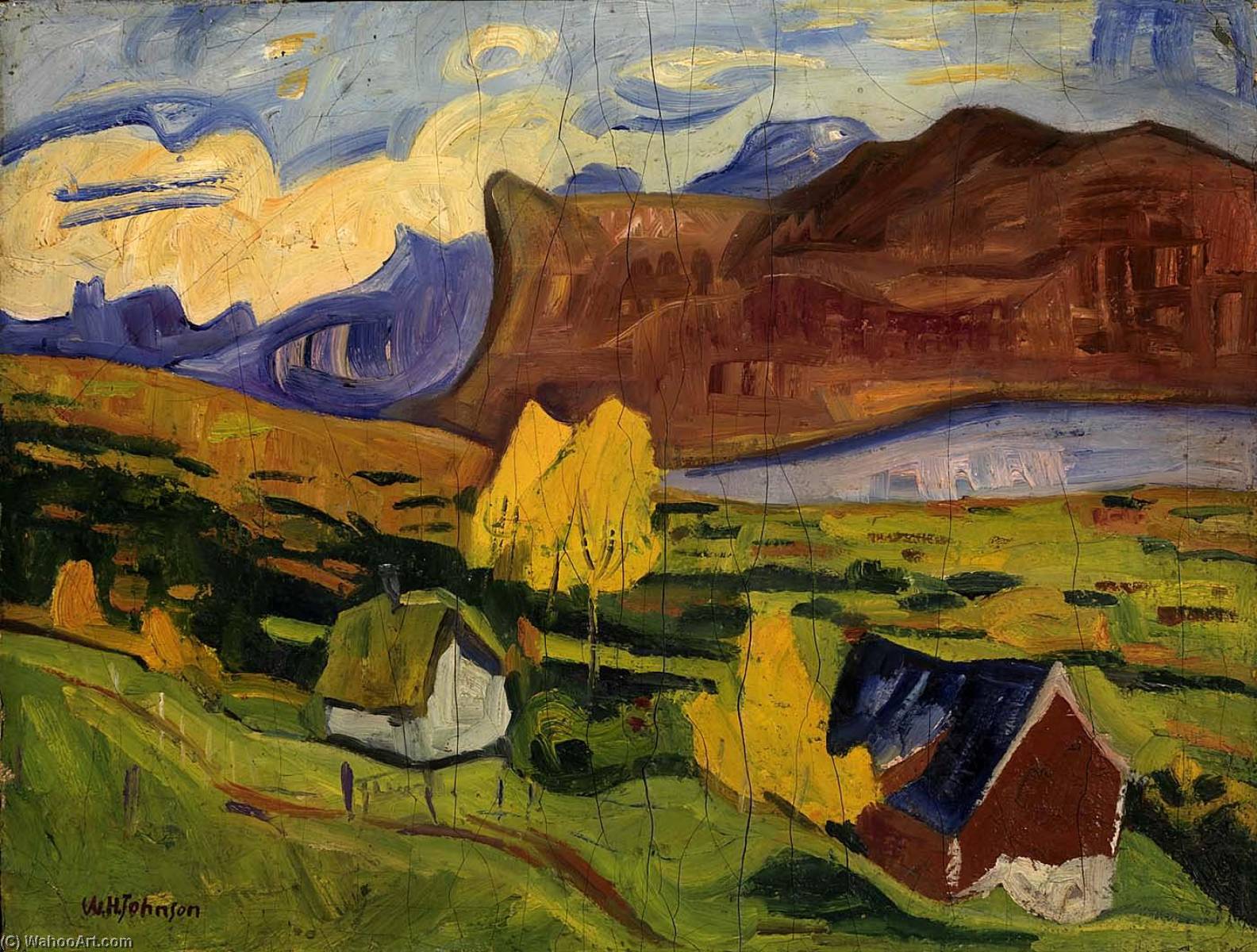 Mountains In Fall — Уильям Генри Джонсон