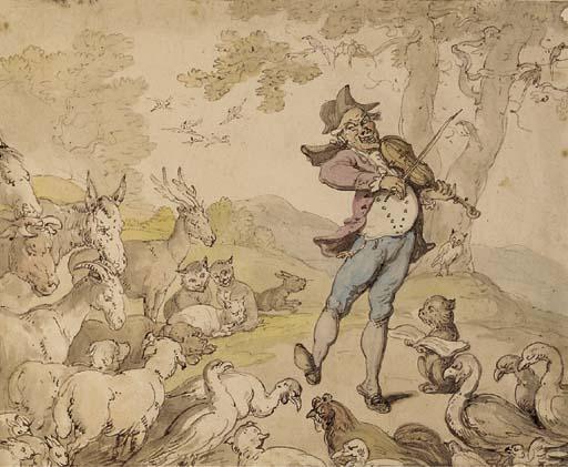 The Animal Chorus — Thomas Rowlandson
