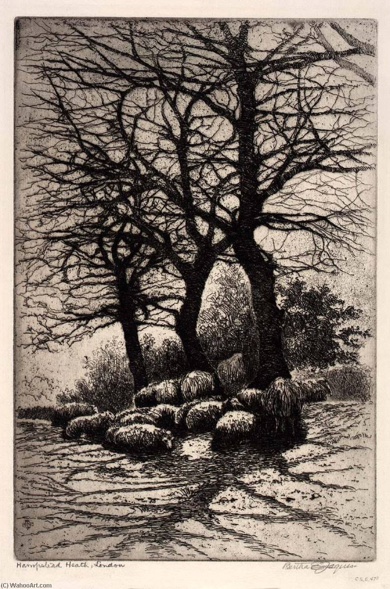 Hampstead Heath, London — Bertha Evelyn Jaques