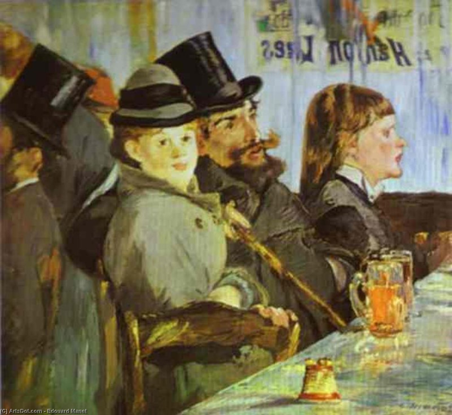 At The Café — エドゥアール・マネ