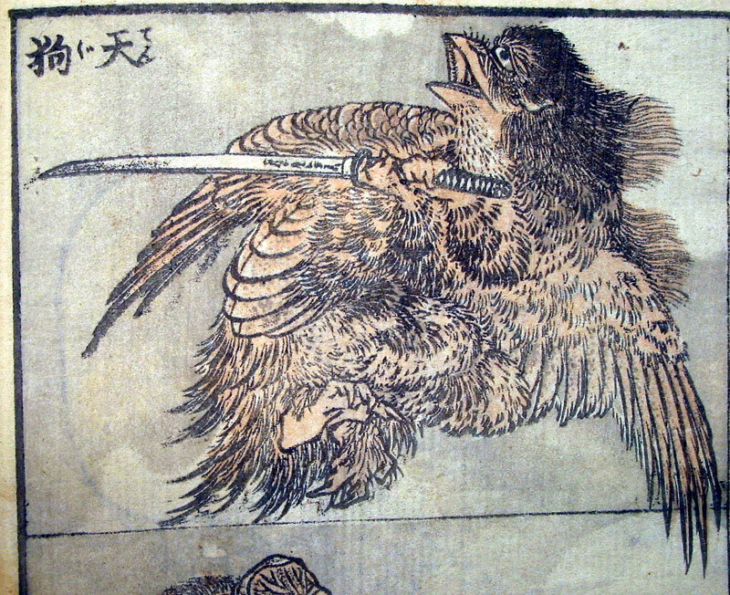 Drawing Of A Tengu — Katsushika Hokusai