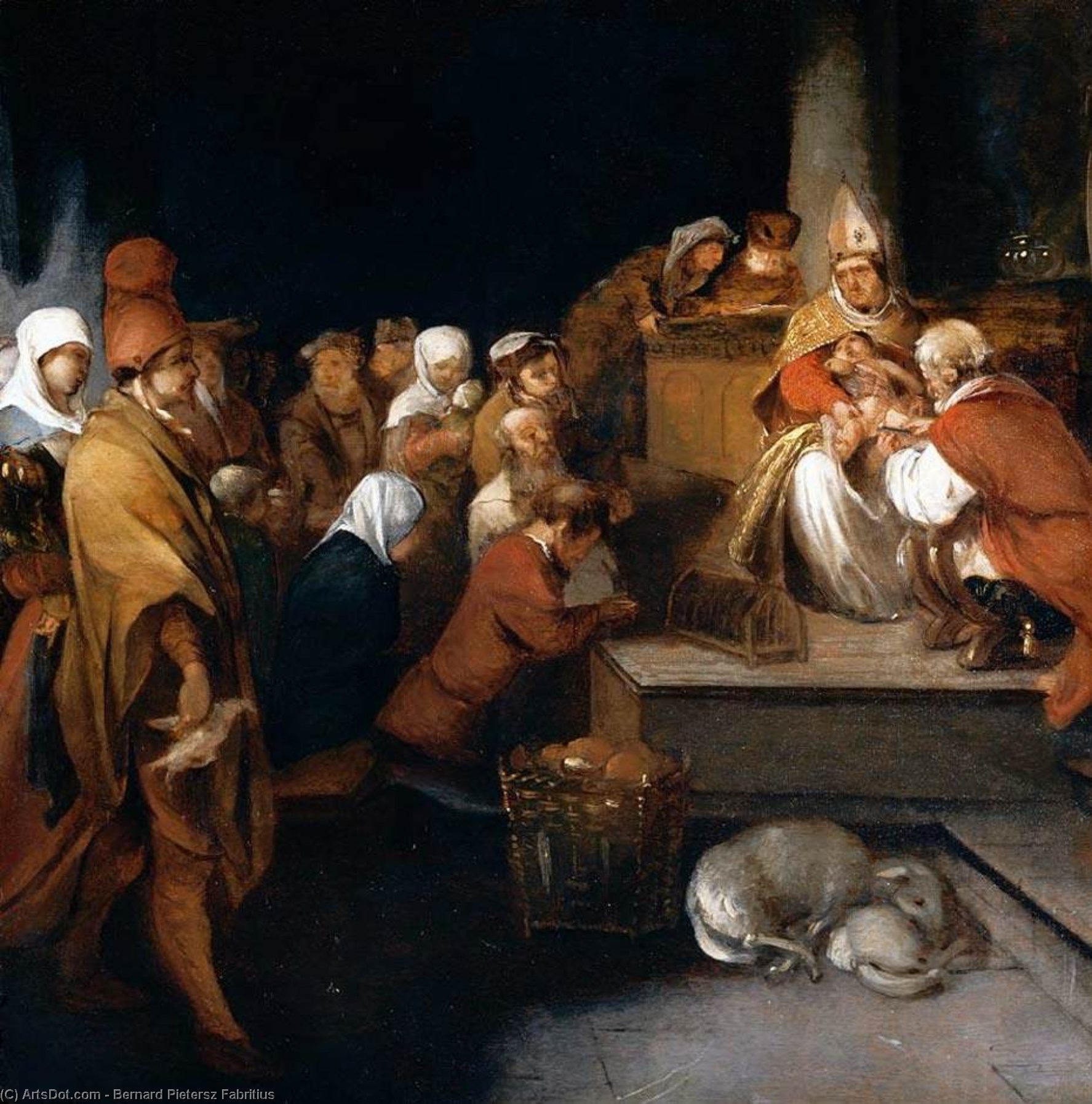 Barent - The Circumcision — Bernard Pietersz Fabritius