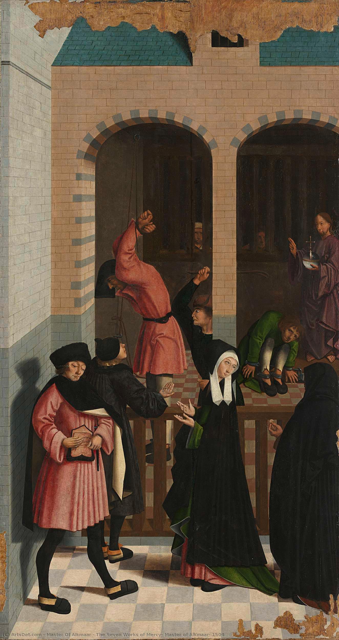 The Seven Works Of Mercy, Master Of Alkmaar, 1504 — Master Of Alkmaar