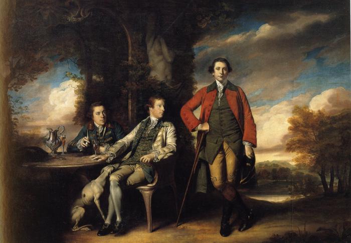 Henri Fane With His Guardians — Sir Joshua Reynolds