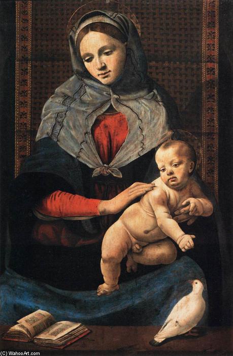 Virgin And Child With A Dove — Piero Di Cosimo (piero Di Lorenzo)