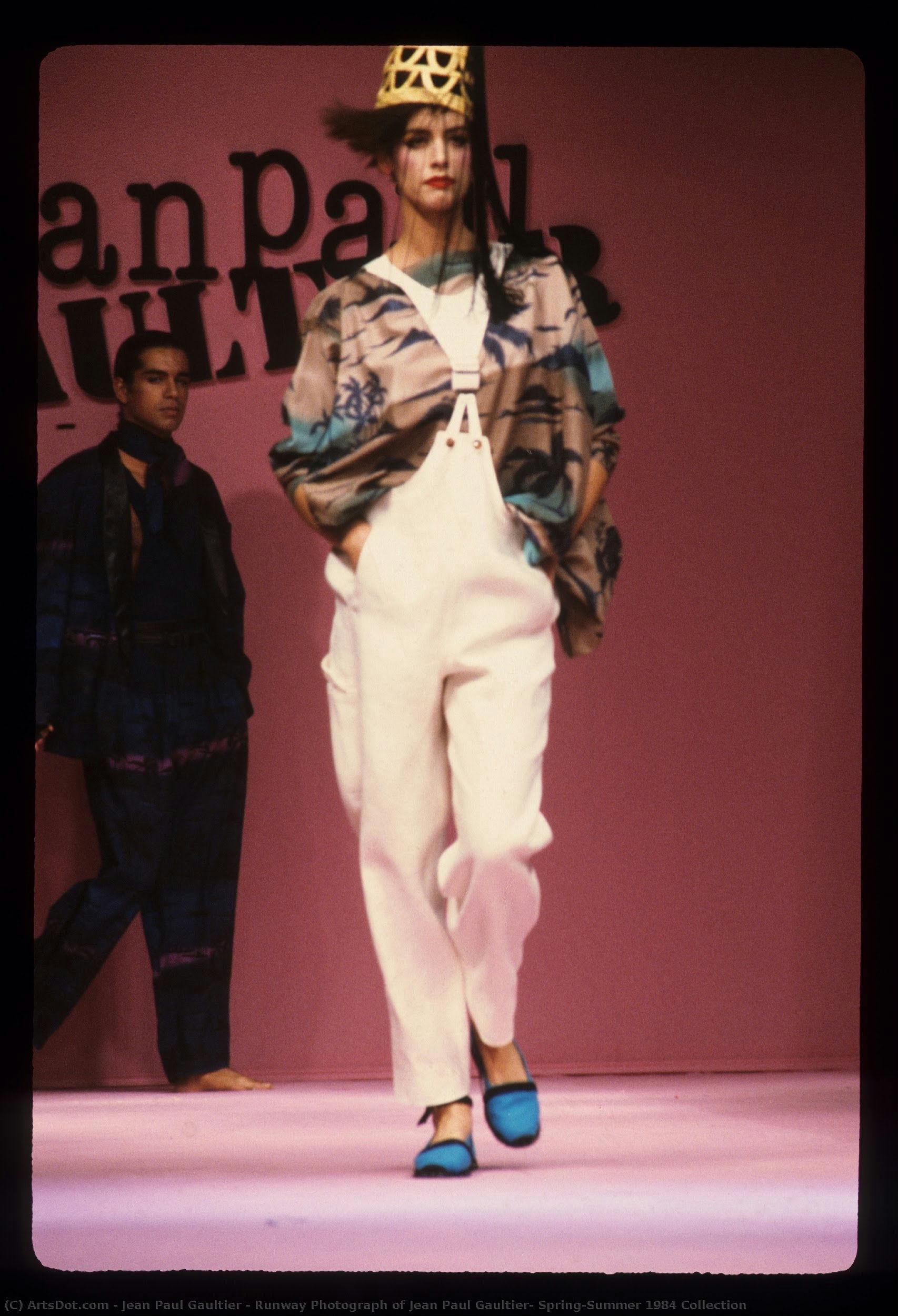 Runway Photograph Of Jean Paul Gaultier, Spring/summer 1984 Collection — Jean Paul Gaultier